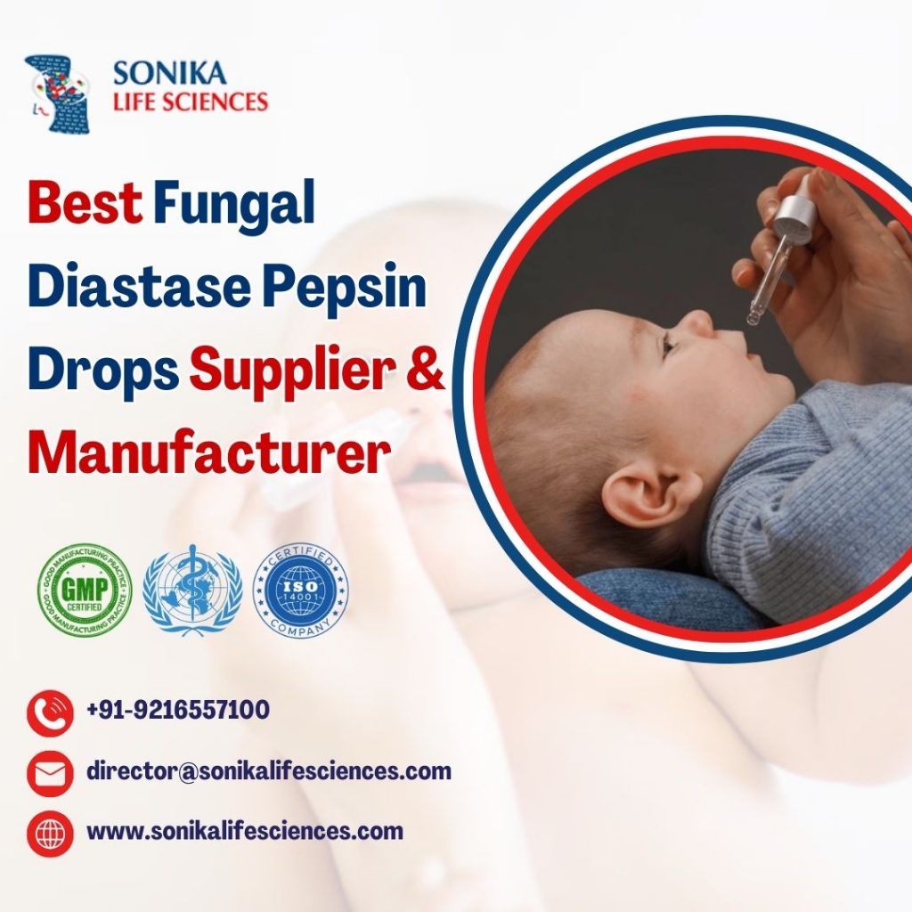 Best Fungal Diastase Pepsin Drops Supplier & Manufacturer