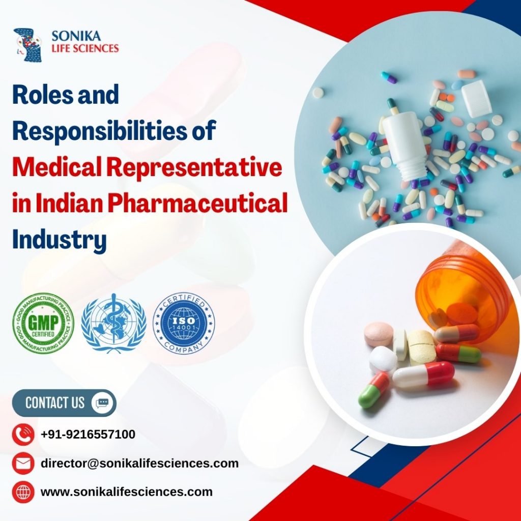 Roles and Responsibilities of Medical Representative in Indian Pharmaceutical Industry