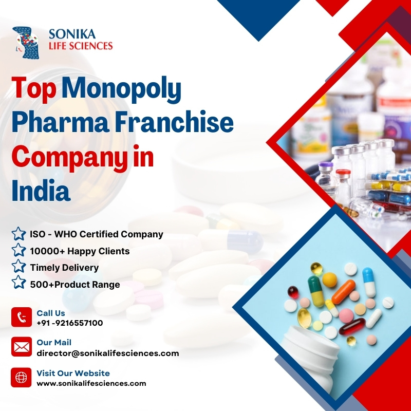 Top Monopoly Pharma Franchise Company in India