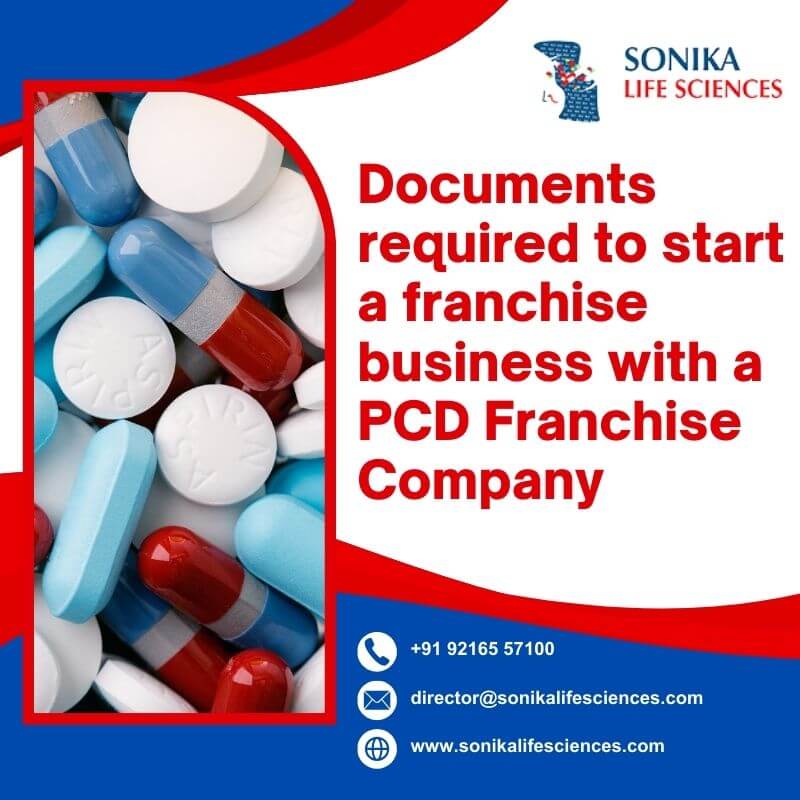 Documents required to start a franchise business with a PCD Franchise Company in India