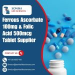 Ferrous Ascorbate 100mg & Folic Acid 500mcg Tablet Supplier