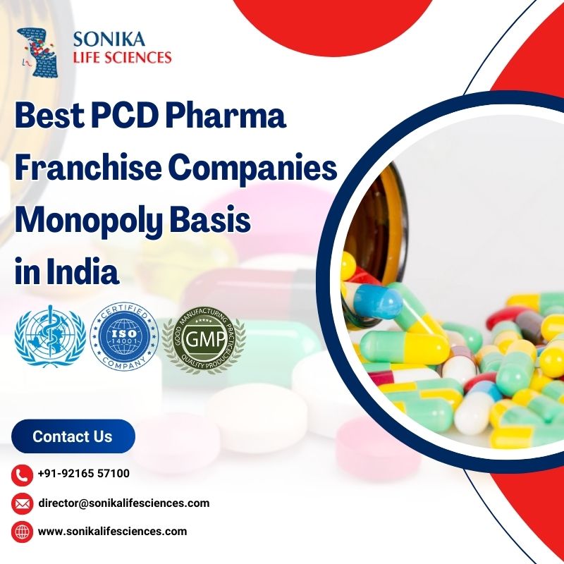 Best PCD Pharma Franchise Companies Monopoly Basis in India