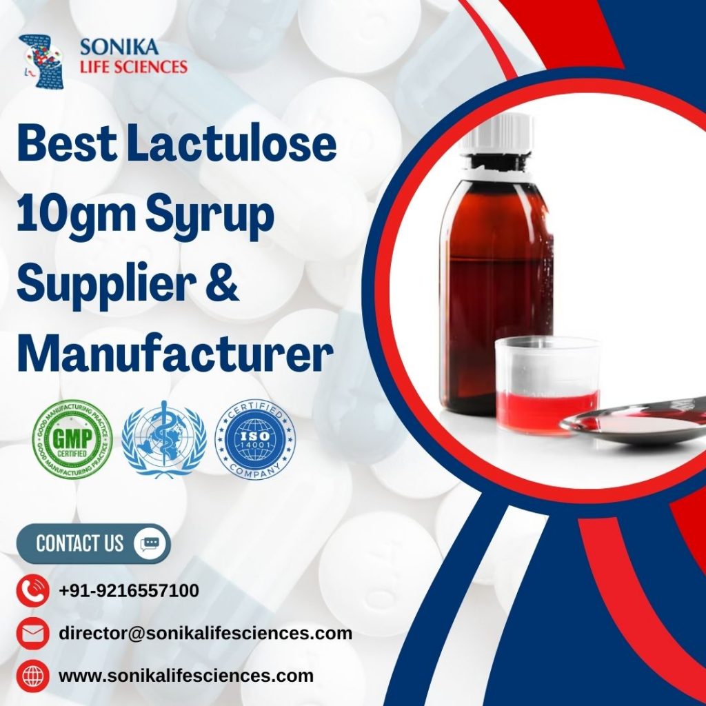 Lactulose 10gm Syrup Supplier & Manufacturer